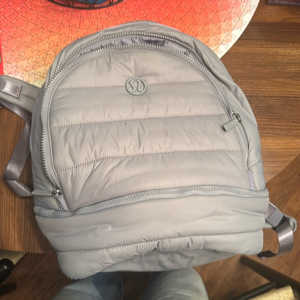 Lululemon Puffy Backpack